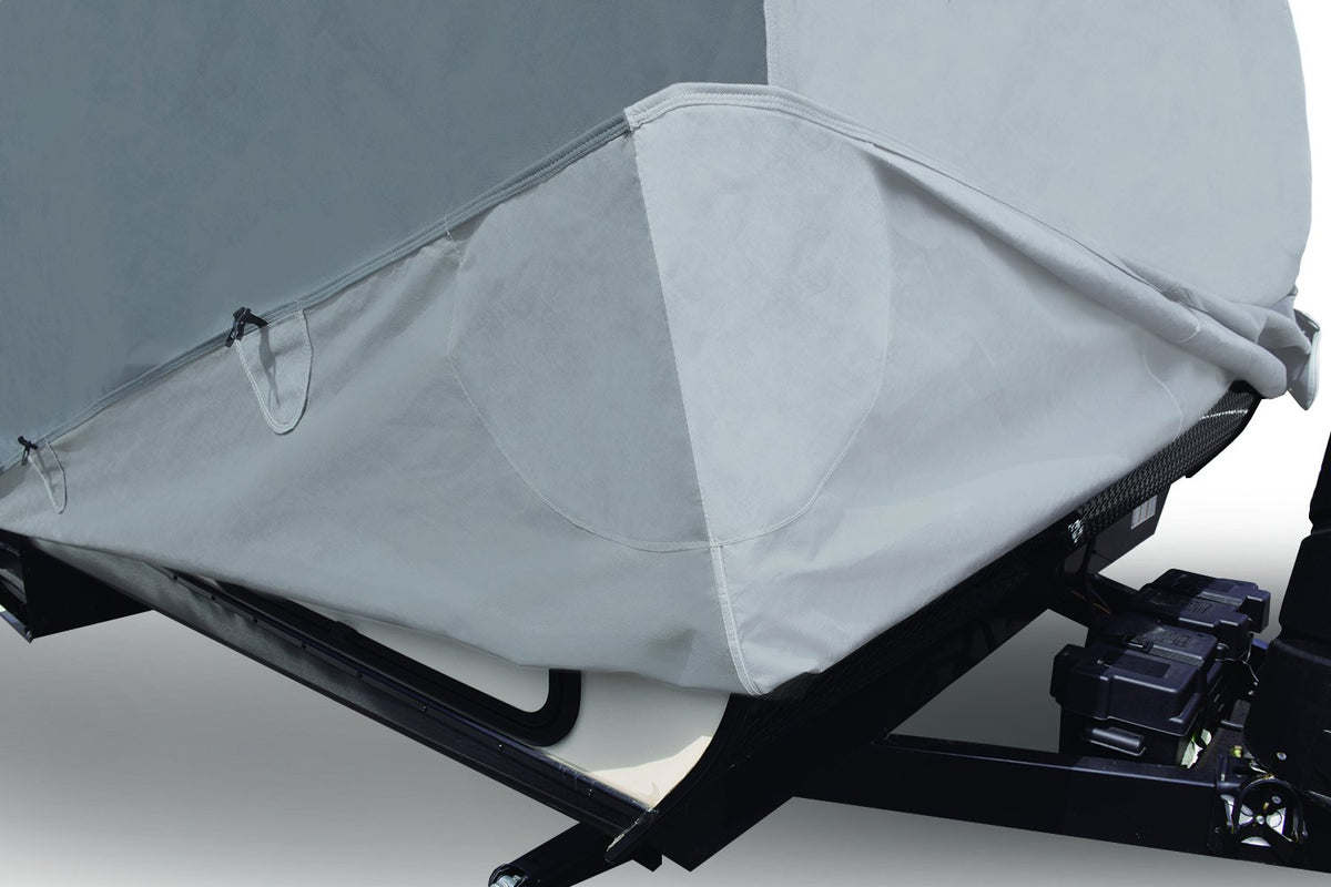 Gray Travel Trailer RV Cover Q57445