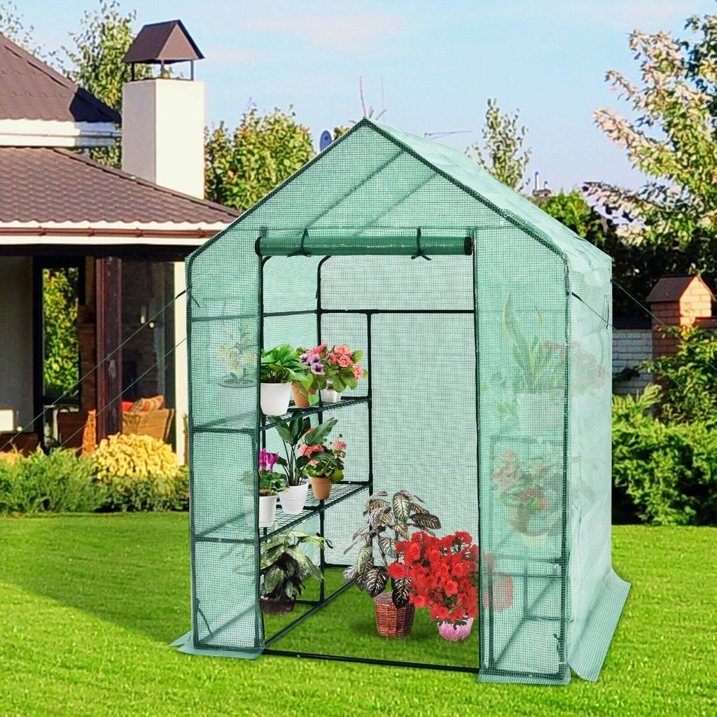 Walk-In Greenhouse with Observation Windows Y7690