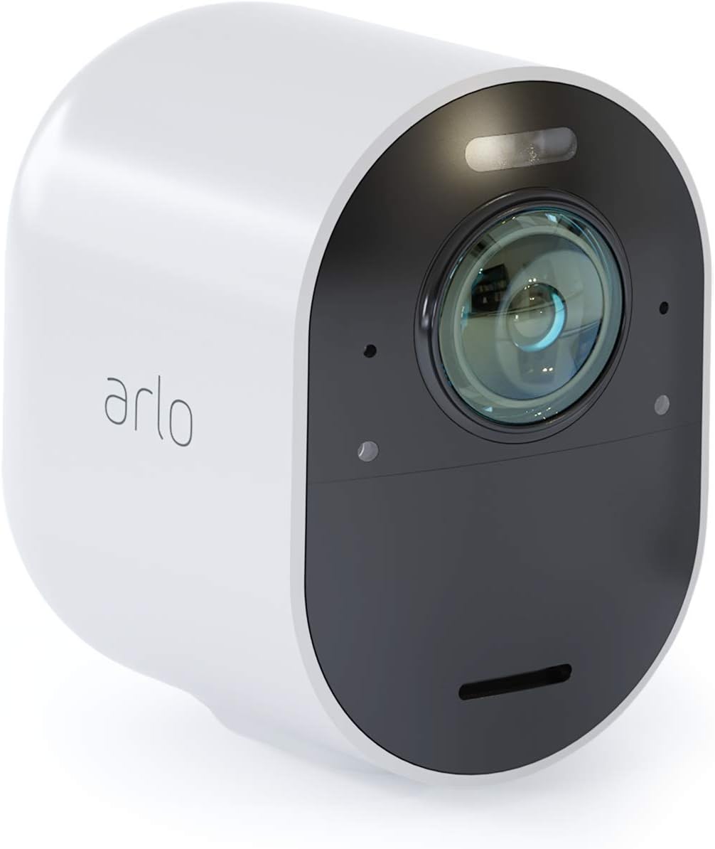 4K UHD Wire-Free Security 2 Camera System with Color Night Vision F946175