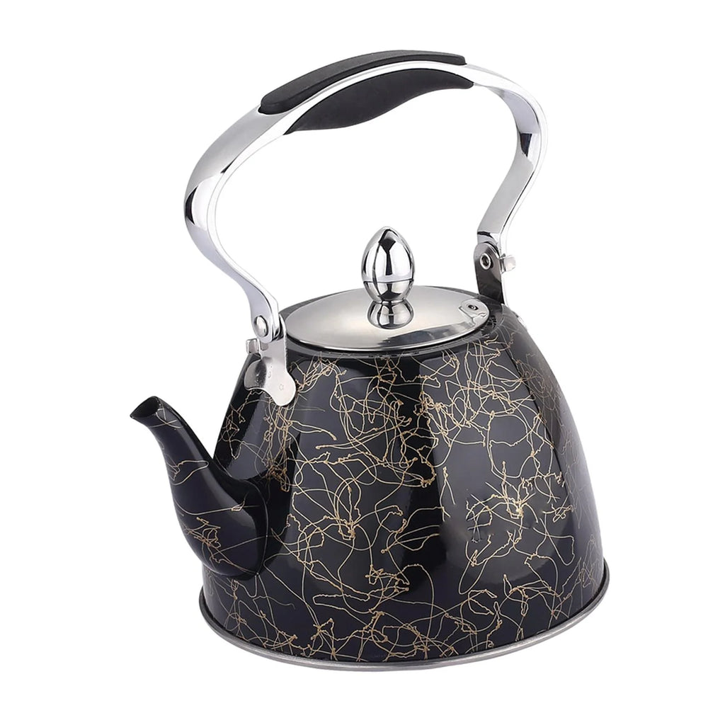Black Gold 1L Tea Kettle with Anti Scald Handle D69023