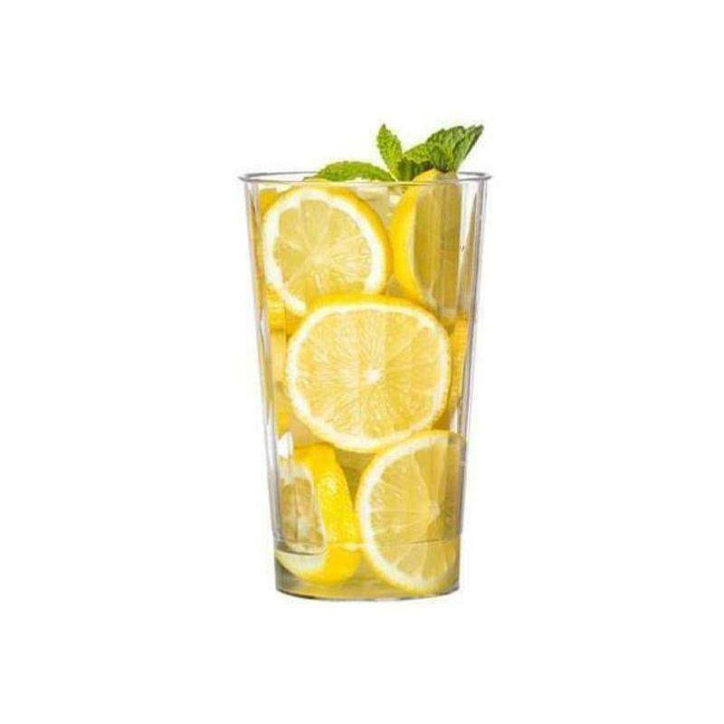 240ct 16 oz. Crystal Clear Round Hard Plastic Tumblers Q489494