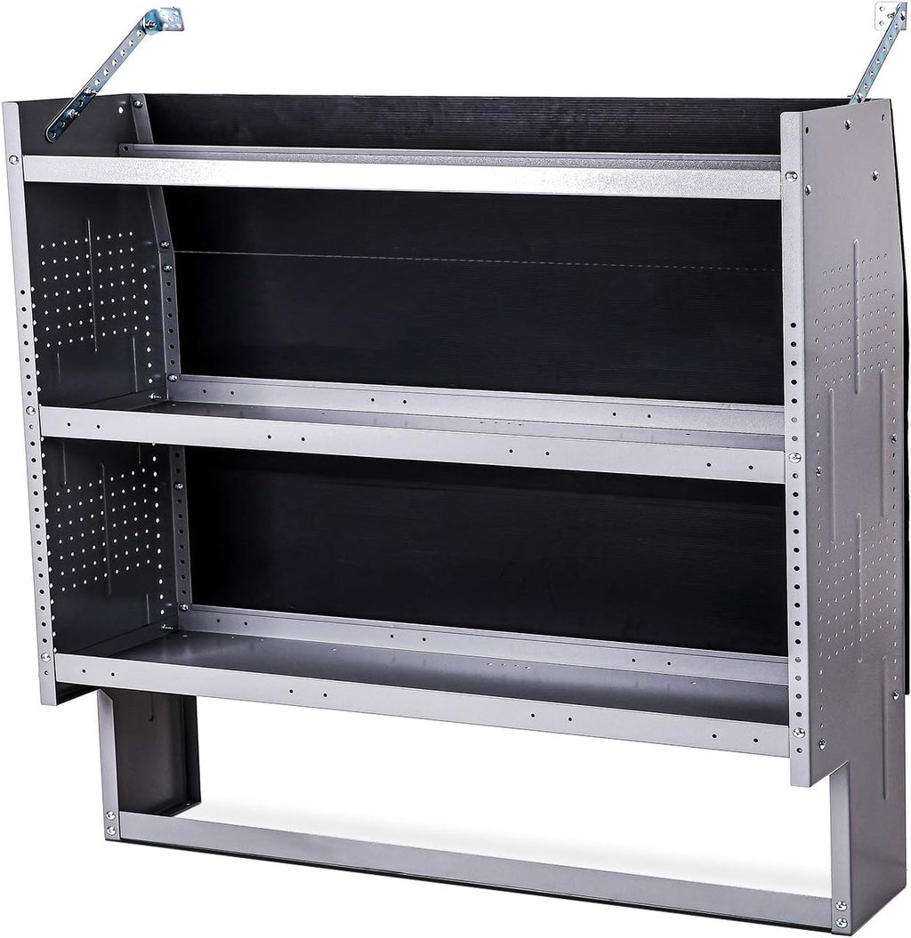 Steel Van Shelving Storage System, 52" W x 46" H x 13" D I4038