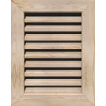 18-in W x 28-in H Vertical Gable Vent Unfinished Smooth Pine I766