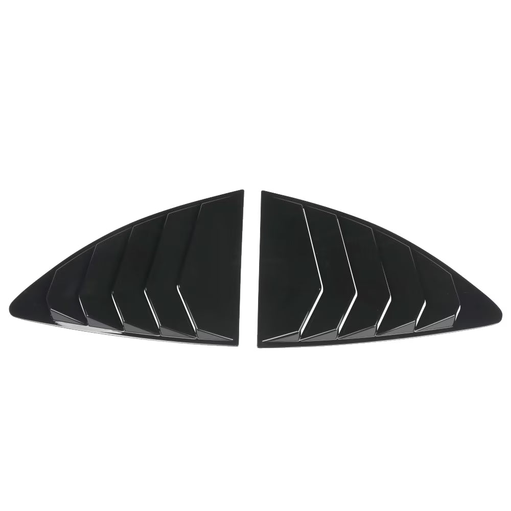 Gloss Black Window Louver C50647