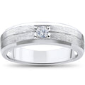 White Gold Solitaire Diamond Wedding Ring H88553