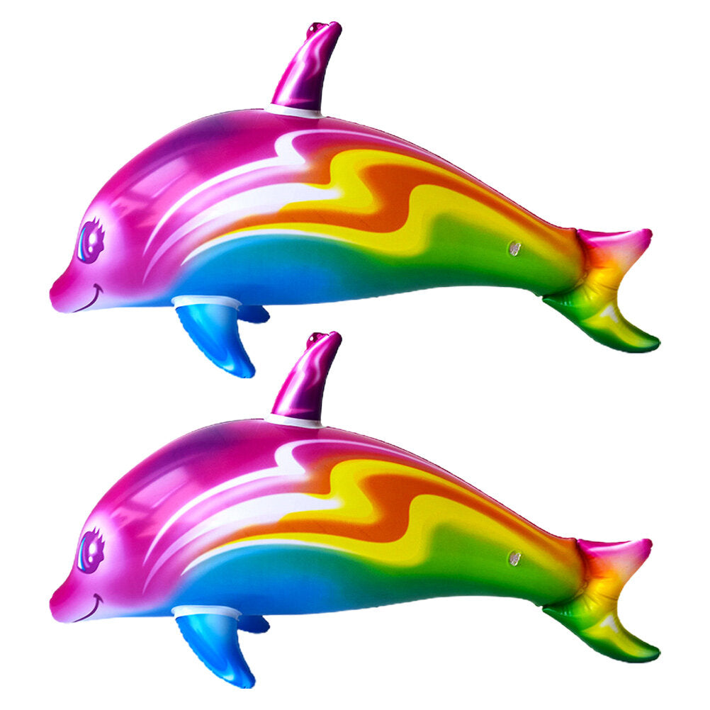 2pcs Inflatable Dolphin Toys R455233