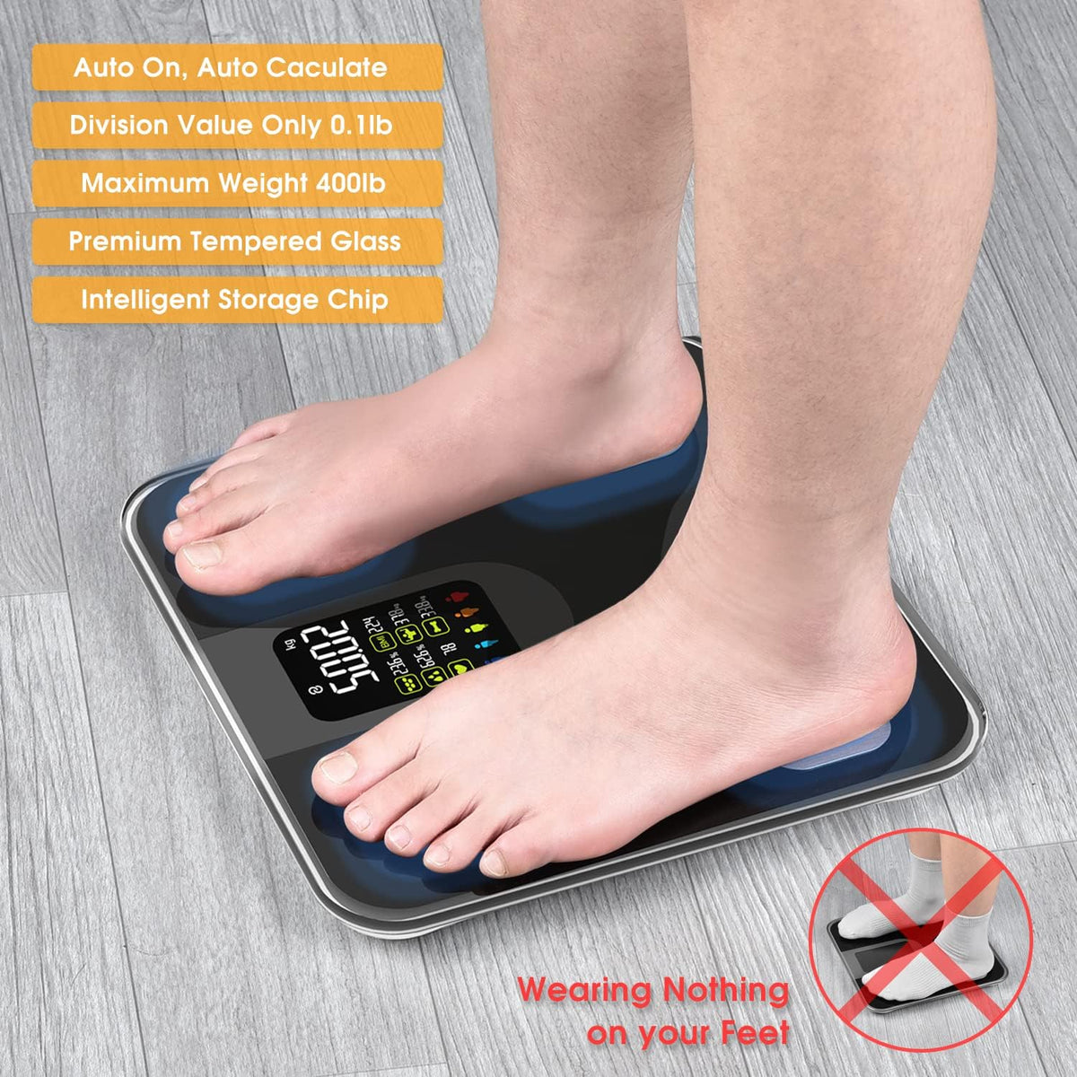 Bluetooth Body Composition Scale Pack of 2 C560680
