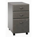 Pewter 3 Drawer Vertical File T924534