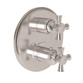 Polished Brass Round Thermostatic Trim Plate with Handle K24631