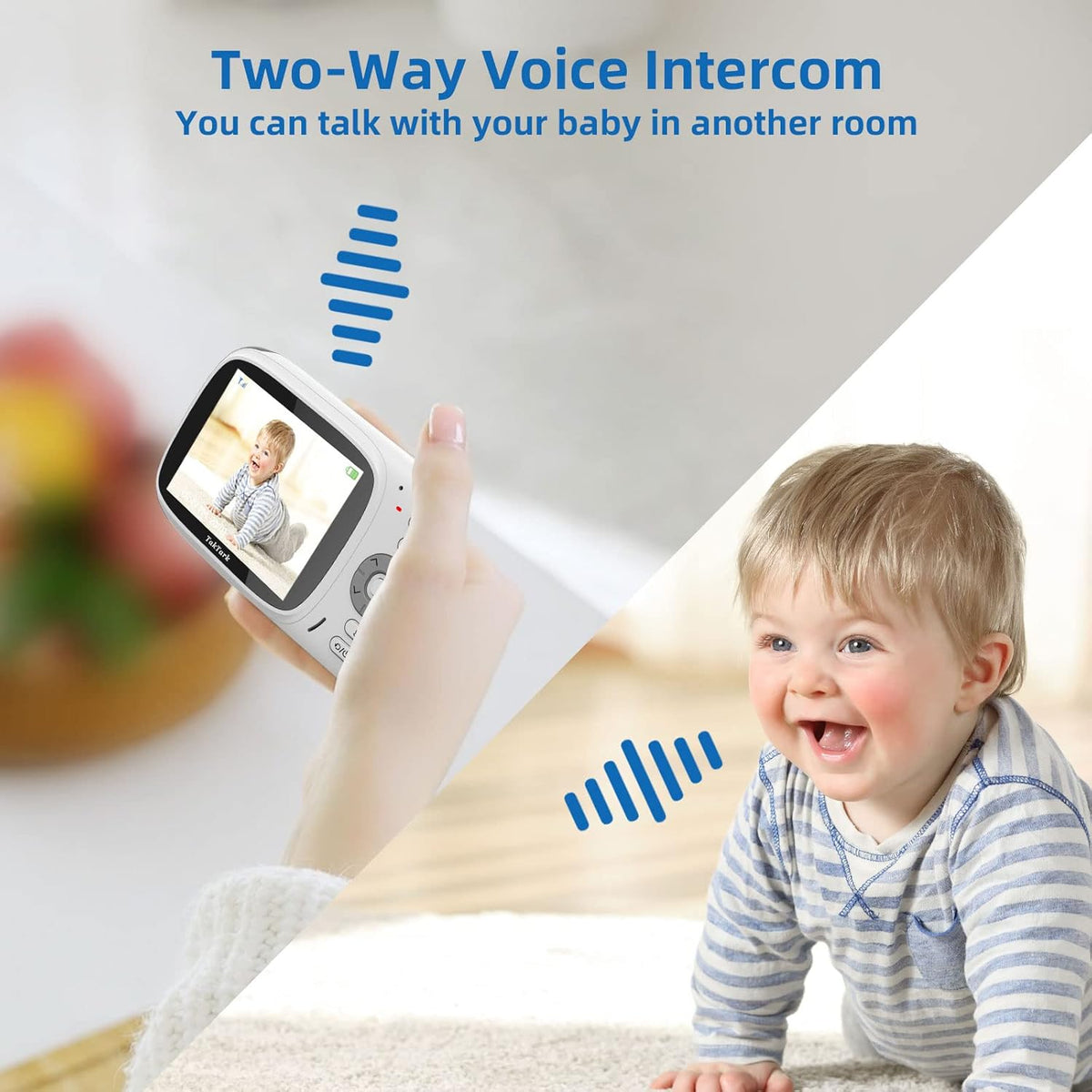 3.2 Baby Monitor with Camera and Audio No WiFi B514