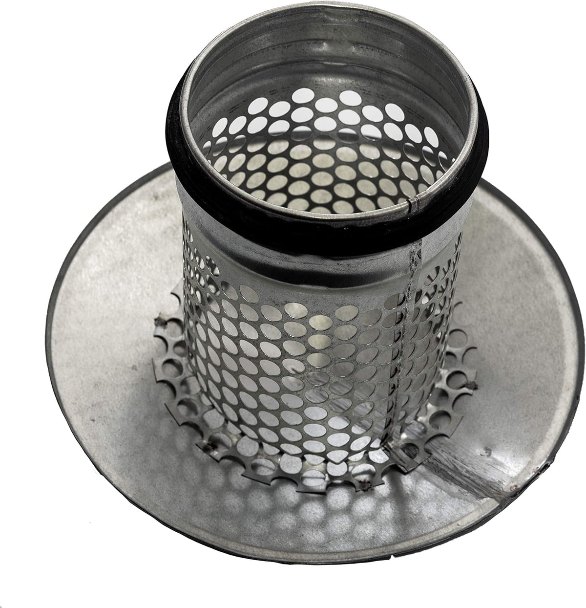 4 inch Round Galvanized Metal Roof Cap Vent Cover Pack of 2 V107