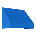 Bright Blue Acrylic Fabric Fixed Awning X513103