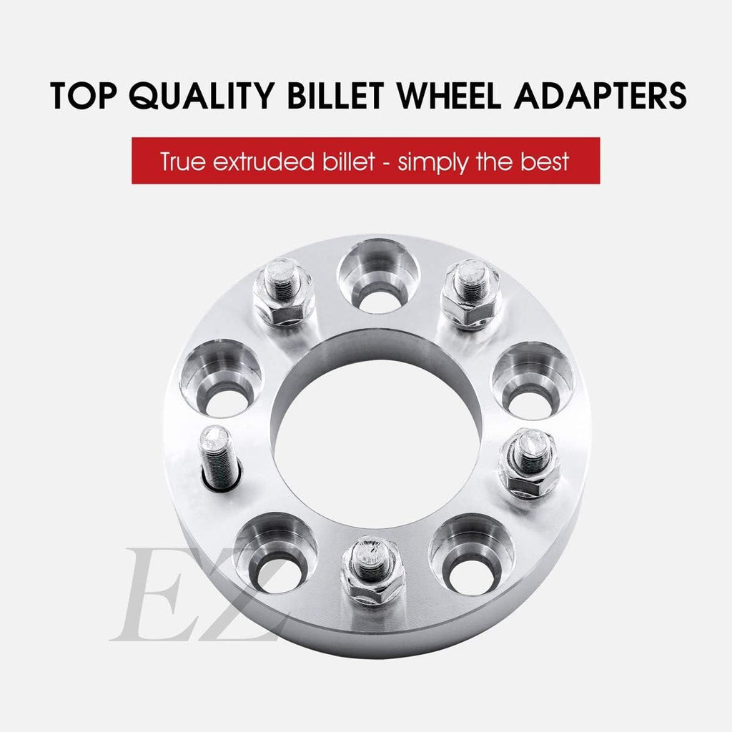 2 Wheel Adapters 5x5.5 to 5 Lug 5" Thickness 1 Inch R8217
