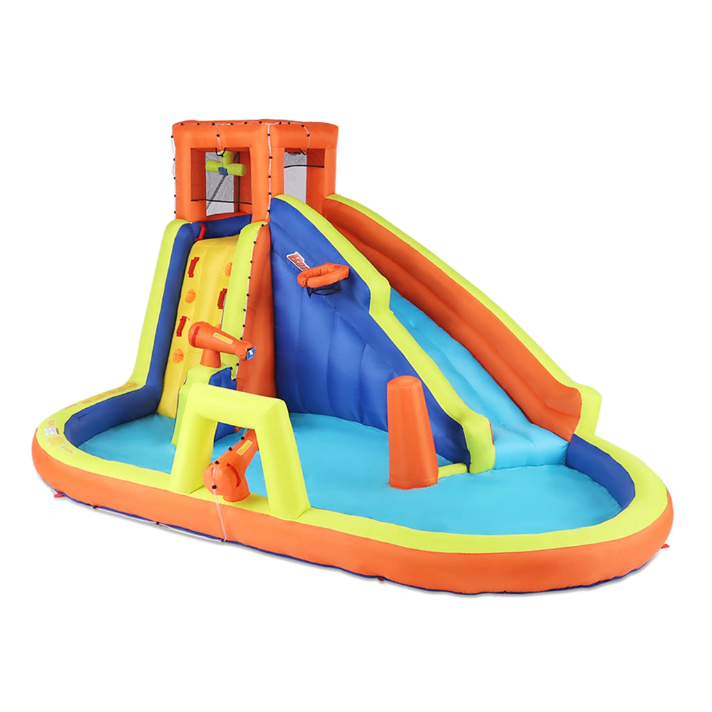 Inflatable Battle Blast Adventure Park with Motor and Battle Bop Combo D5697