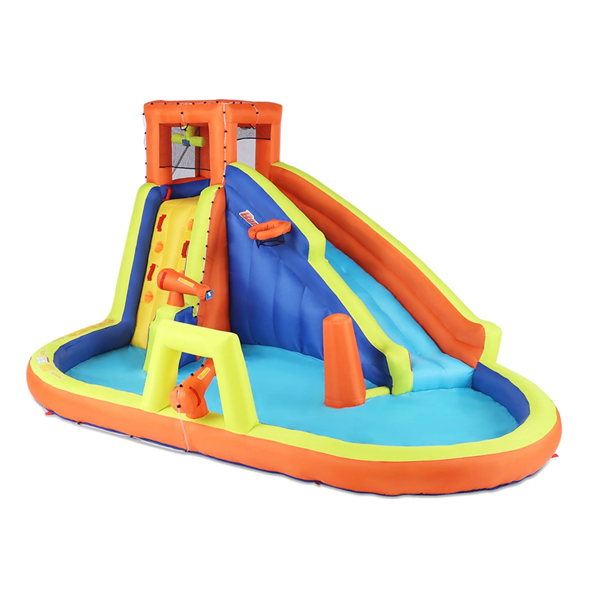 Inflatable Battle Blast Adventure Park with Motor and Battle Bop Combo D5697