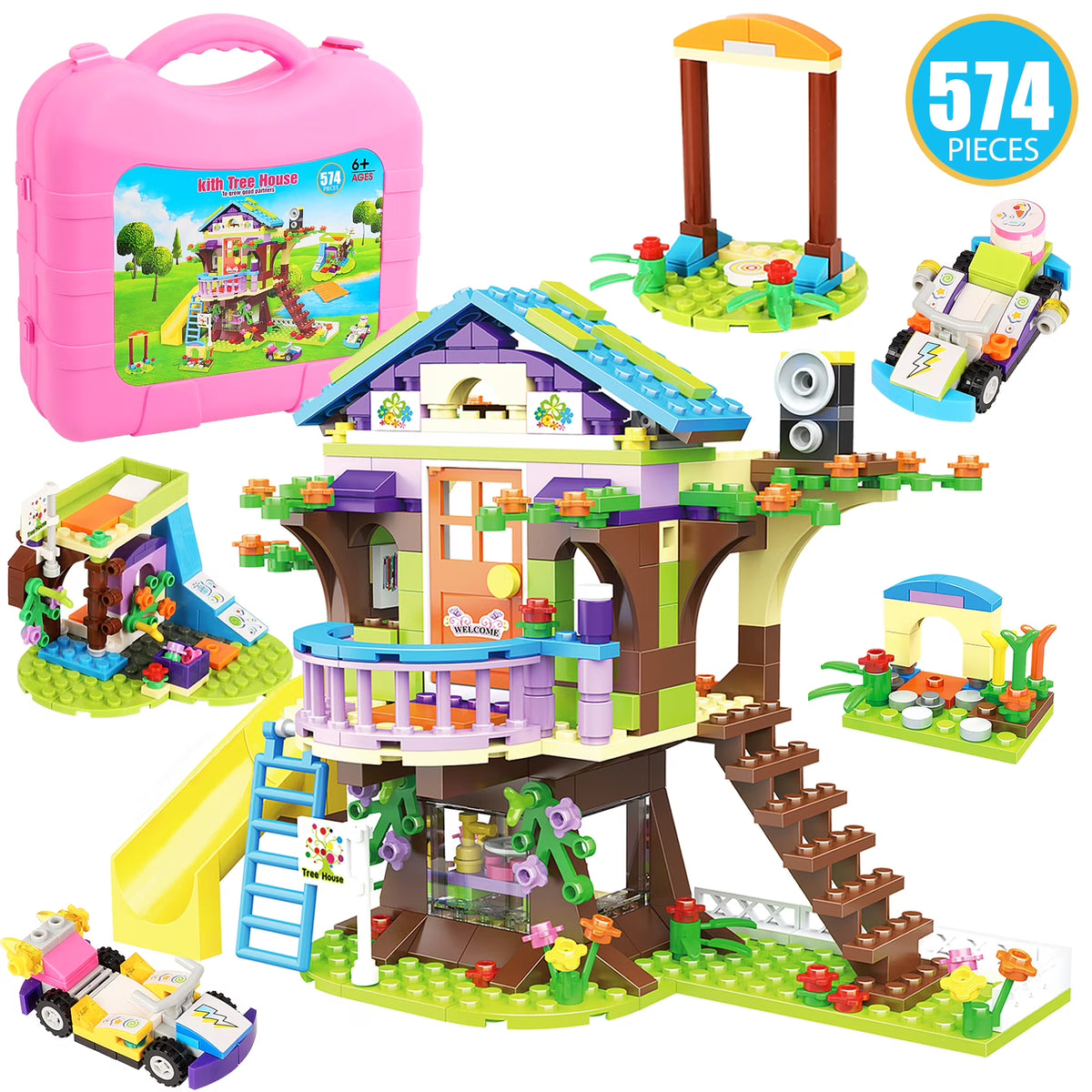 574 Pcs Building Blocks Set S57887
