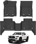 Black TPE Floor Mats 2 Row Full Set V62510