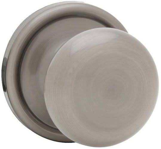 Satin Chrome Knob Inside Trim for Double Cylinder Handleset B84879
