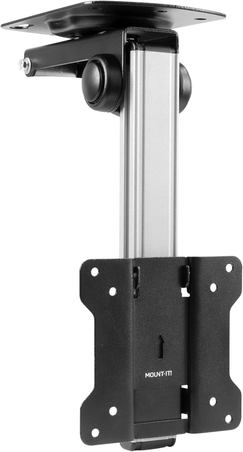 Flip Down TV and Monitor Mount, VESA Compatible 75-200, Height Adjustable X698