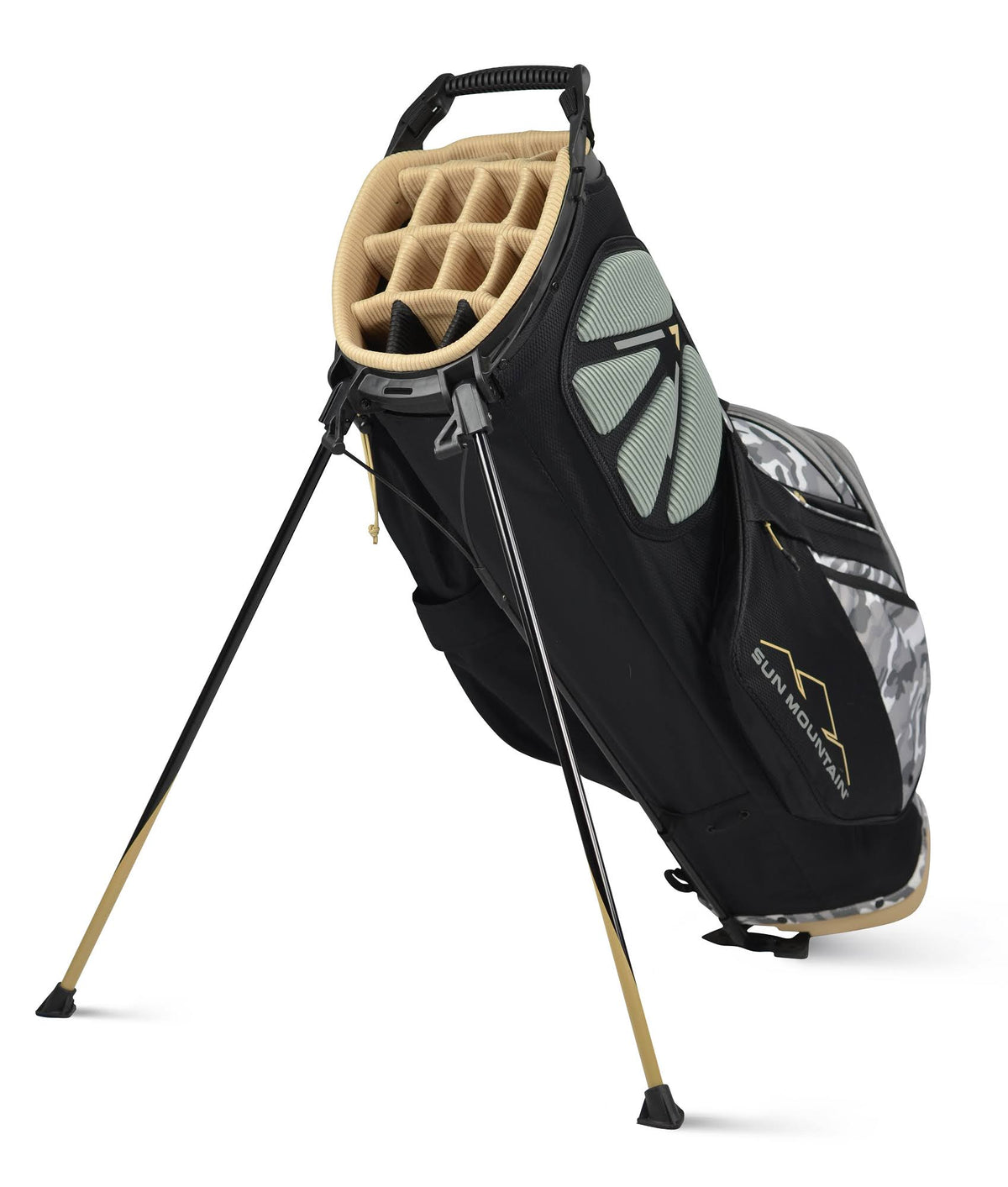 14-Way Stand Bag - Carbon/Red Y693