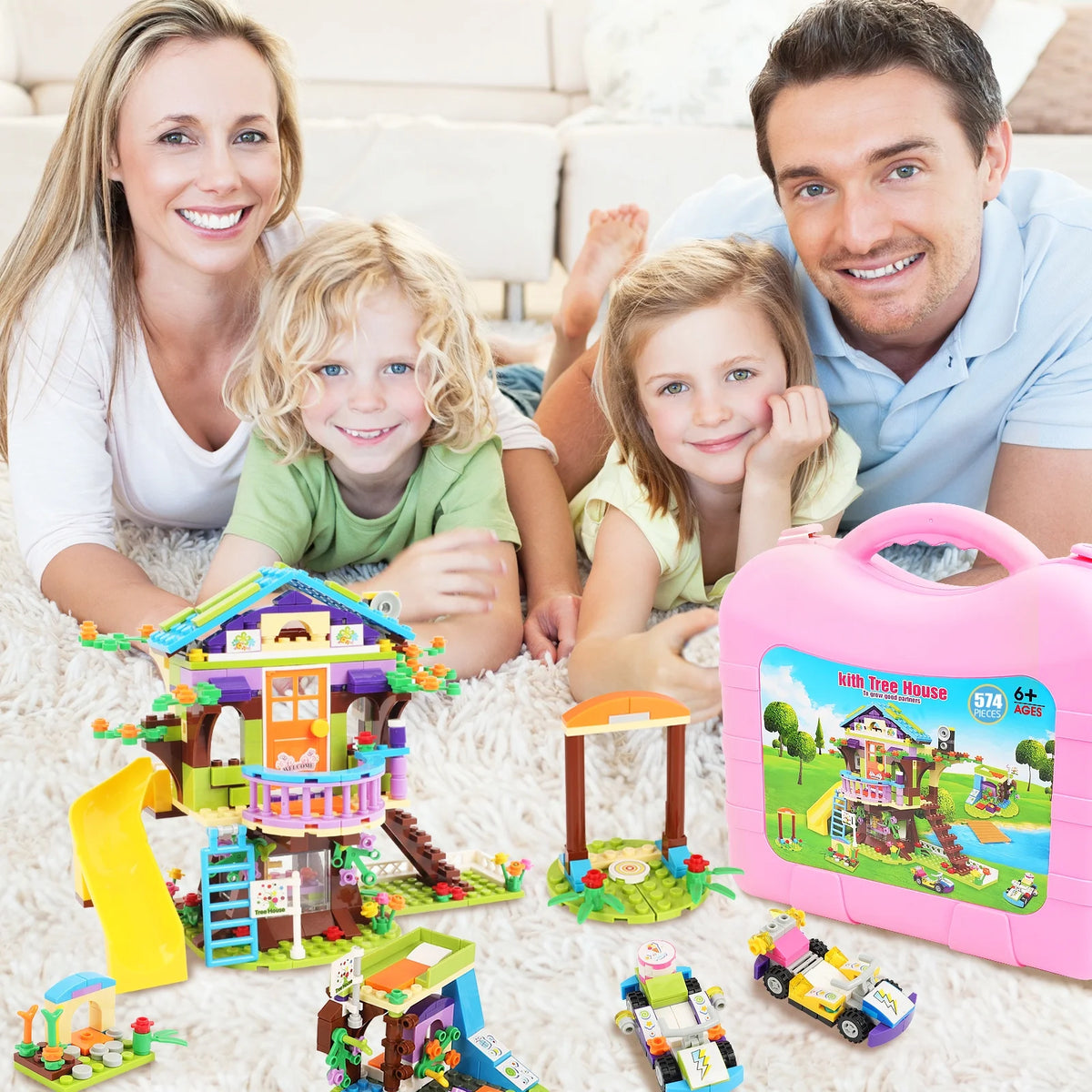 574 Pcs Building Blocks Set S57887