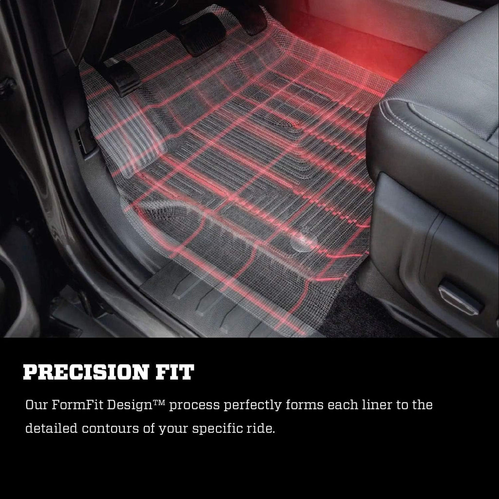 Black Front & 2nd Seat Floor Liners 3 Pcs J44691