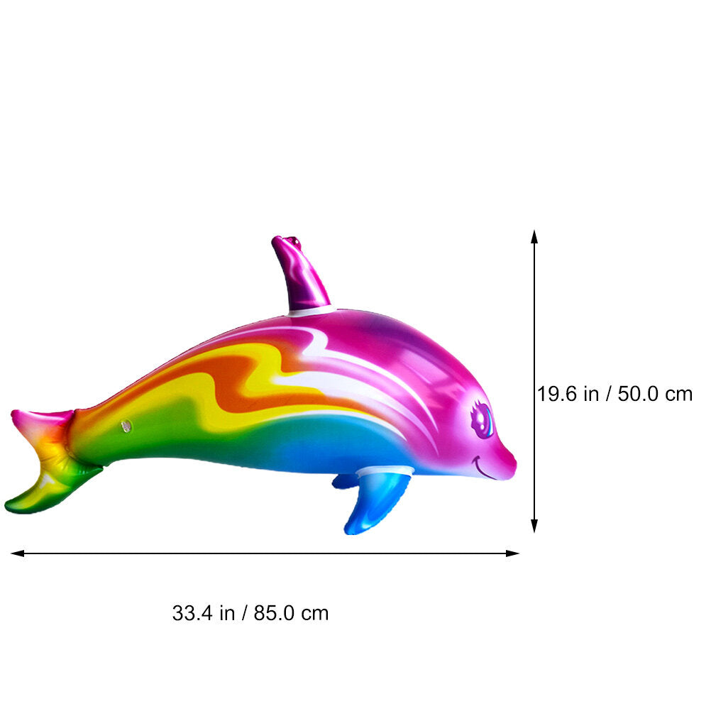 2pcs Inflatable Dolphin Toys R455233