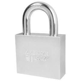 Silver Solid Steel High Security Padlock Boron Alloy Shackle P7882