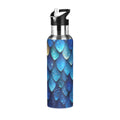 20 oz Insulated Stainless Steel Water Bottle with Straw Lid S4331