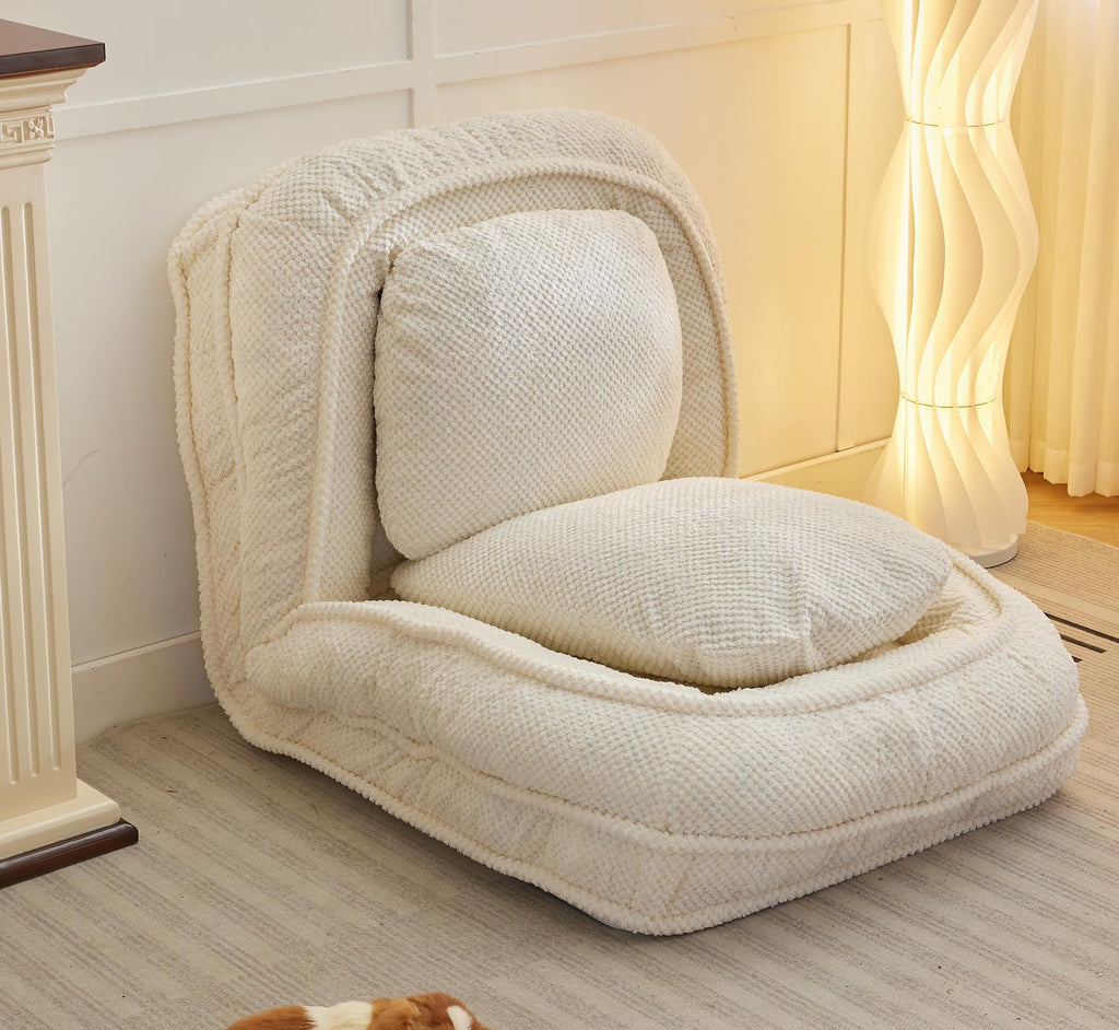 Lazy Sofa Couch Bed with 5 Adjustable Positions I52558