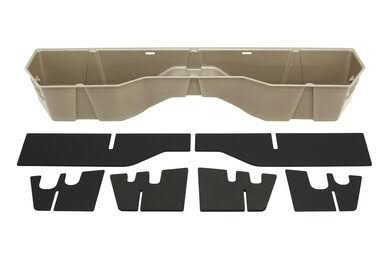 Under Seat Storage Case Black E668