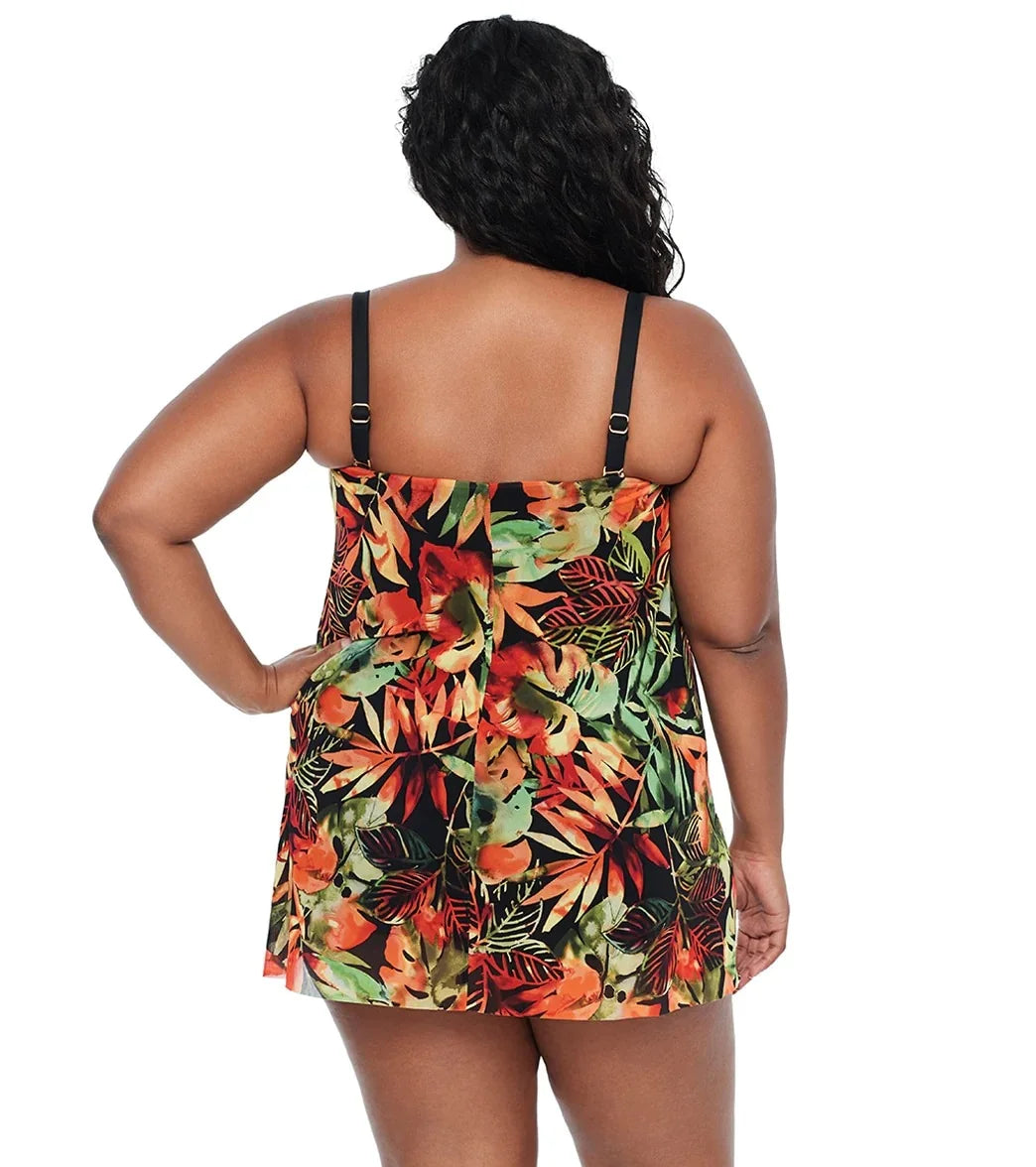 MULTI Midnight Tropical One-Piece Swimsuit E40687