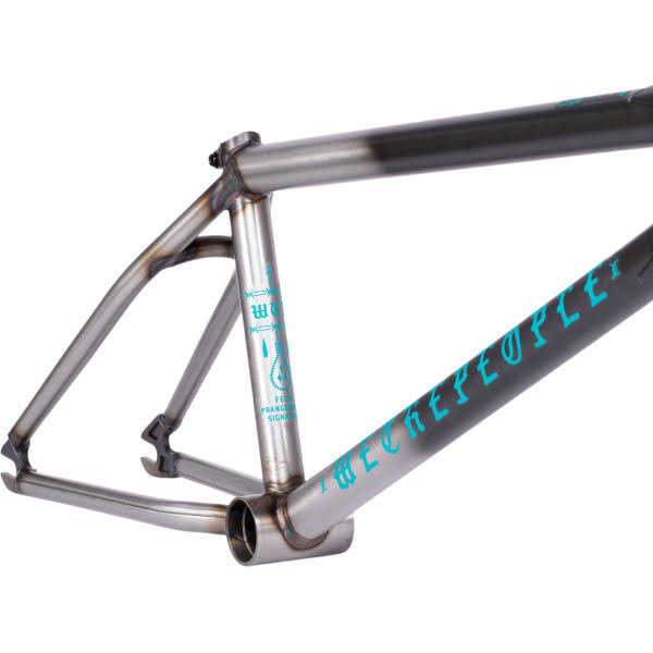 Matt Black/Raw Fade BMX Frame C864887