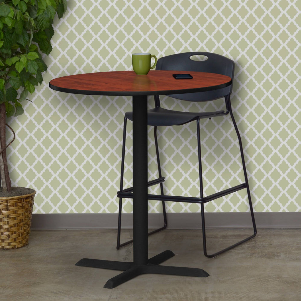 36x22 Round Cafe Table R434