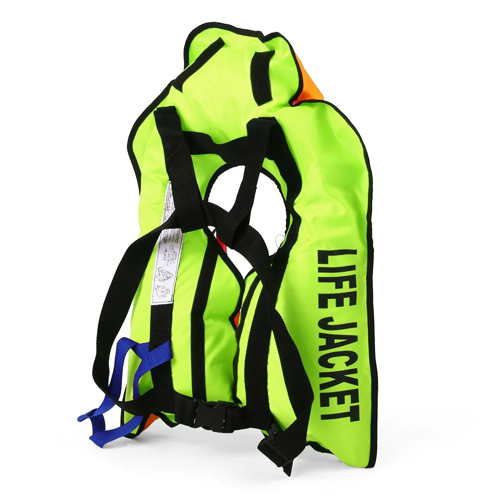 Manual Inflatable Adult Swimming Survival Jacket A855646