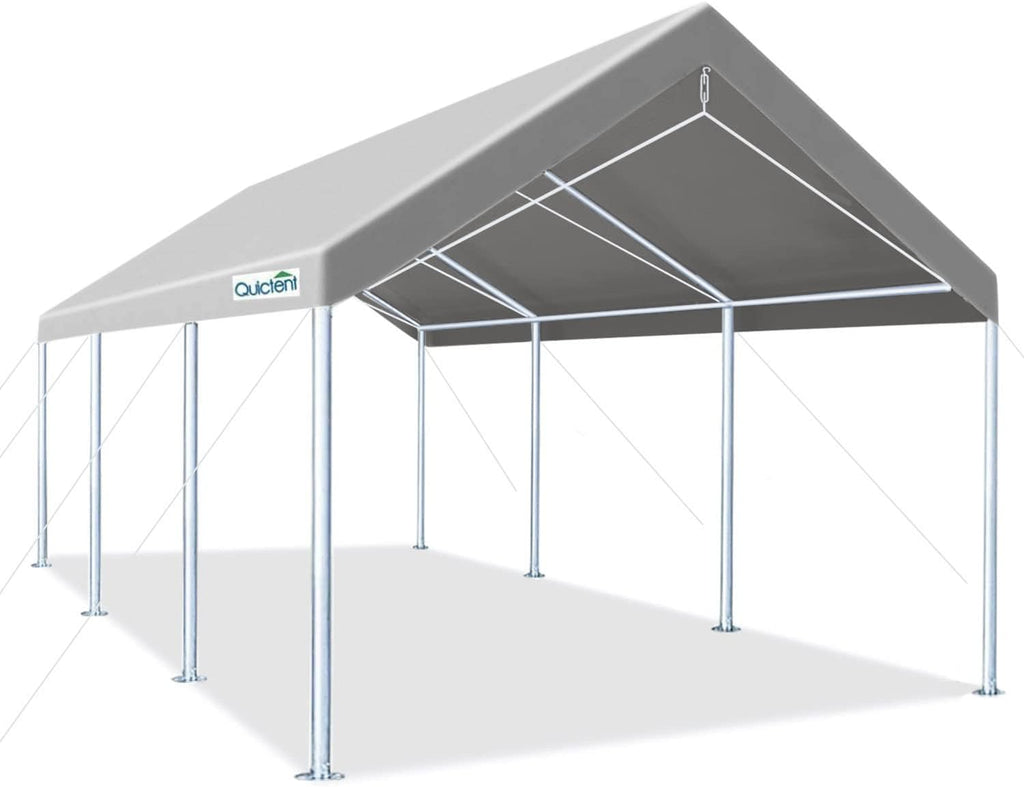 10’x20’ Heavy Duty Galvanized Carport Car Canopy Shelter G4502