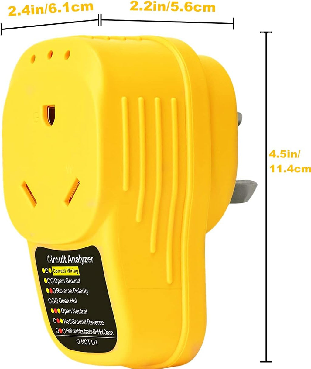 30 Amp Surge Protector with LED Indicator Light H990