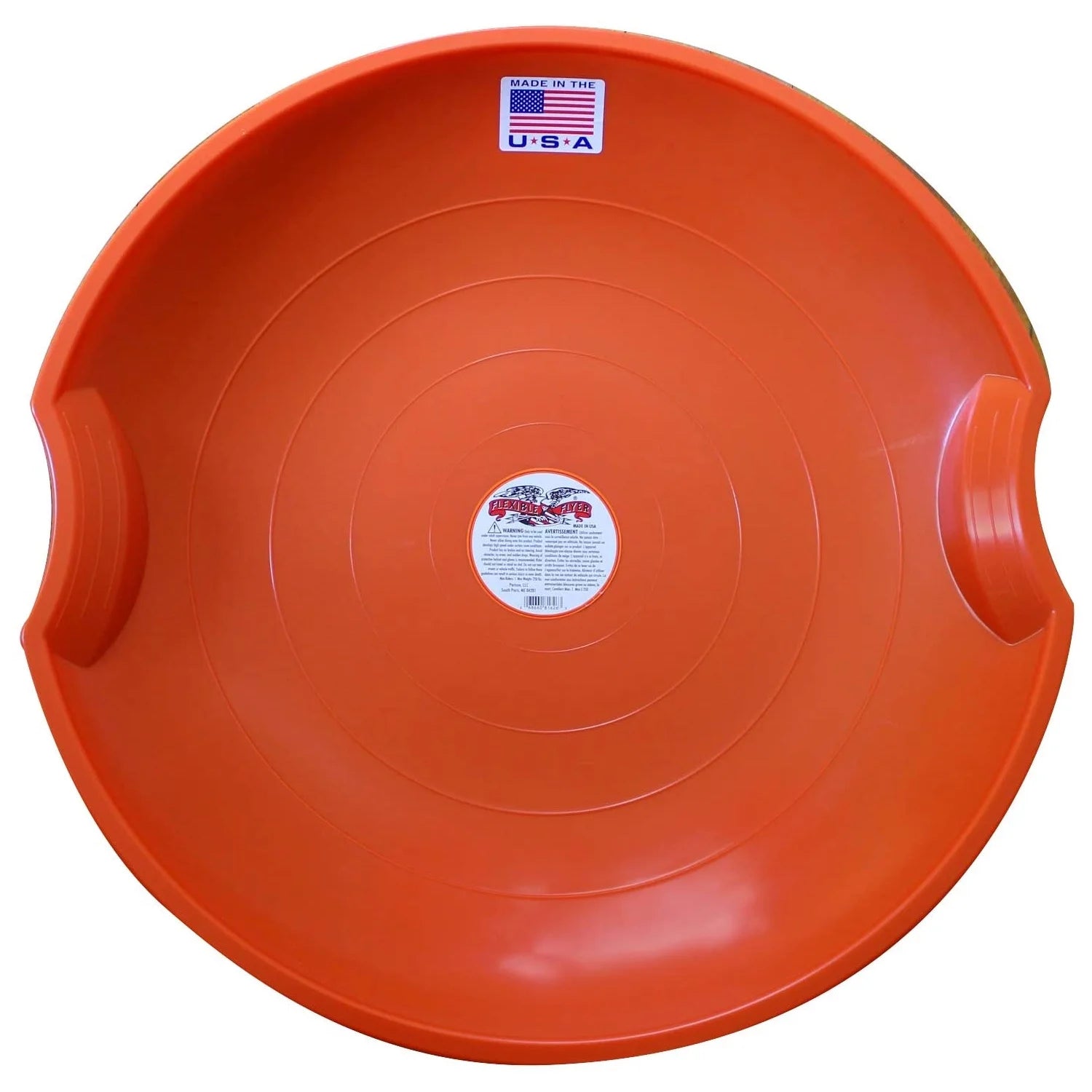 Green/Orange Flying Saucer Sled Combo Pack, 26" P812