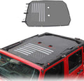 Mesh Sunshade Top Shade Cover for Jeep Wrangler JKU 4 Door Y618145