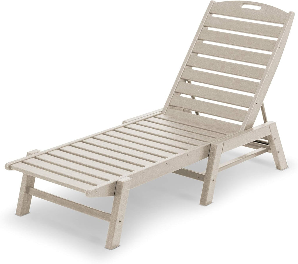 Teak Stackable Chaise E39372