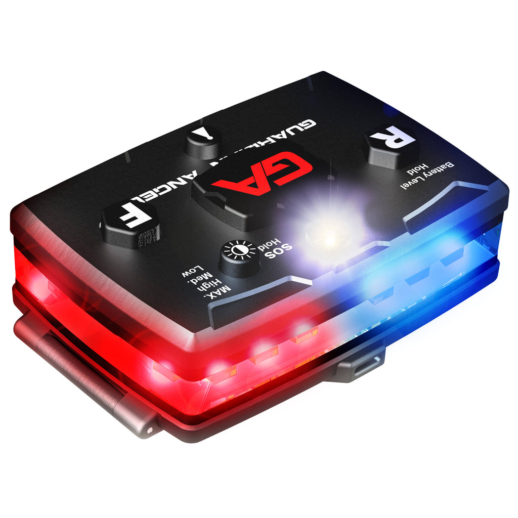 Infrared Hybrid Red/Blue Wearable Safety Light A868