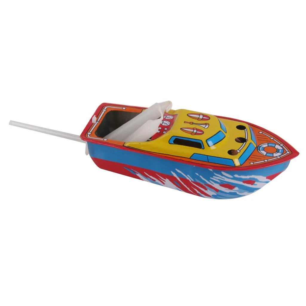 Vintage Tin Toy Boat X142534