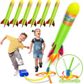 6 Foam Rockets Toy Air Rocket Launchers Glow in the Dark A15210