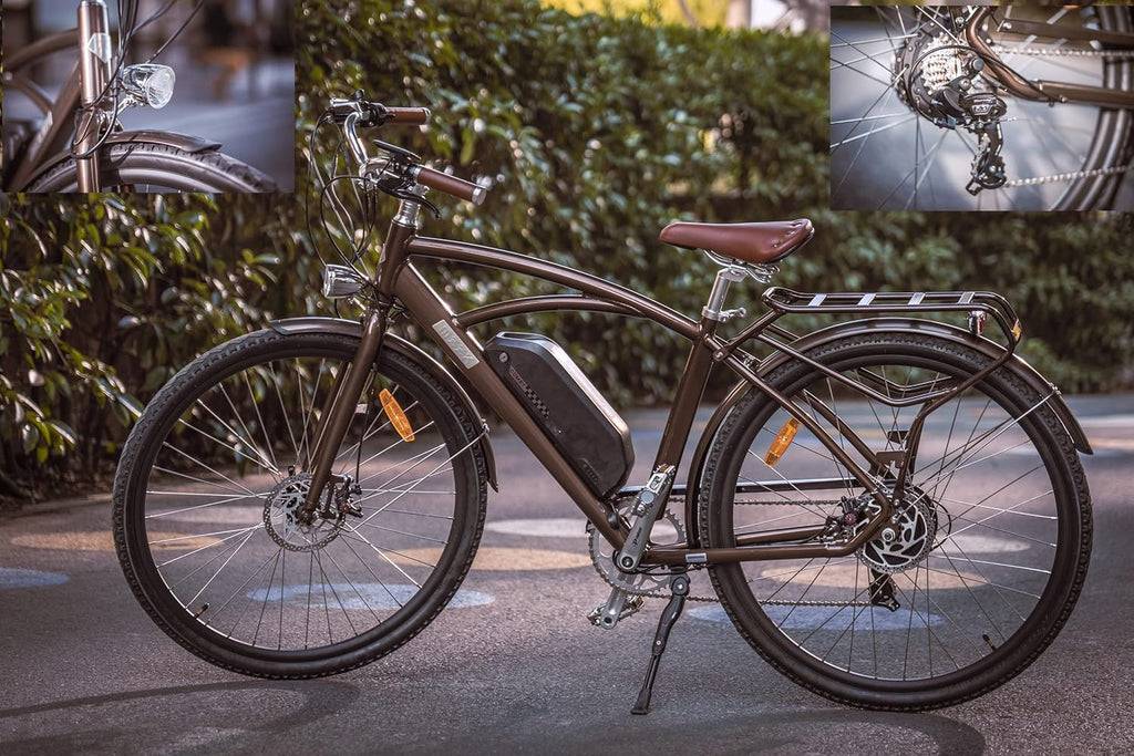 28 500W Electric Bicycle with 48V 12.8Ah Removable Battery E950518