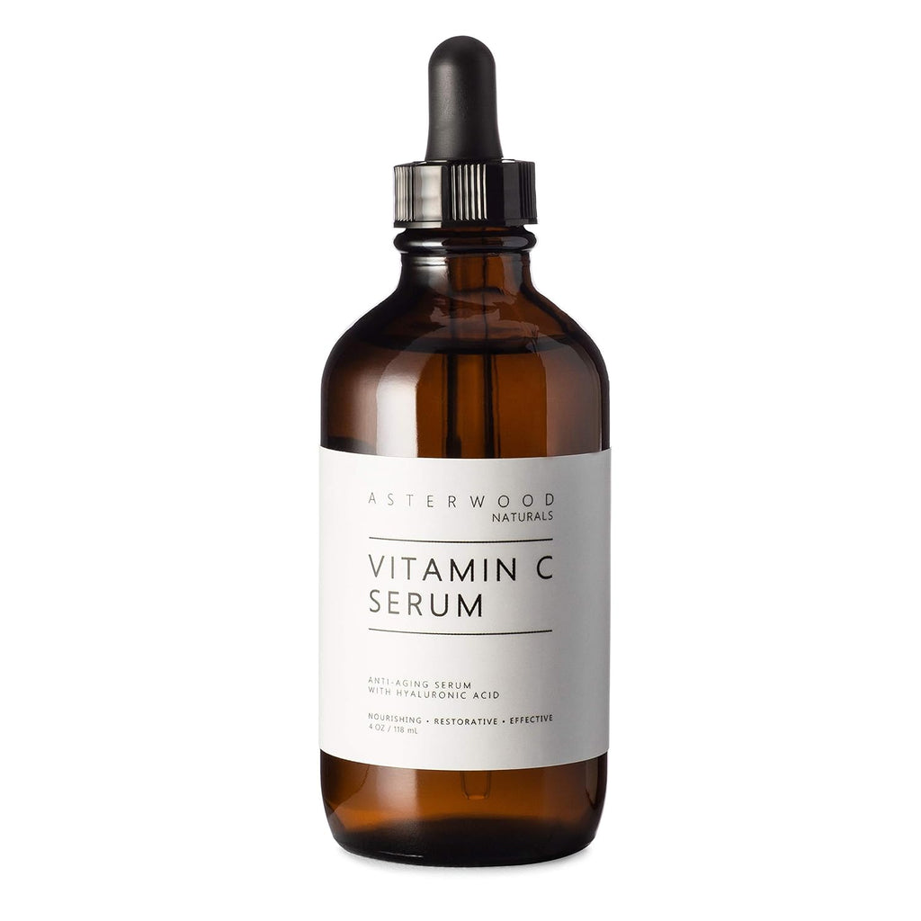 Face Serum Vitamin C with Hyaluronic Acid, 8 oz Pack of 2 J9213