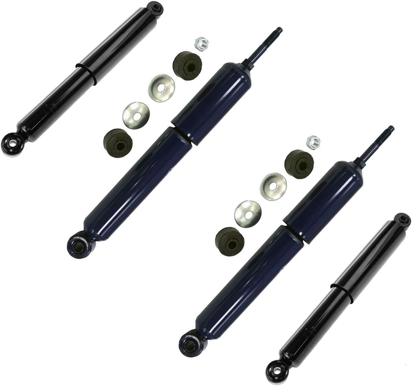 4WD Front Rear Shock Absorbers 4pc Set Y84173