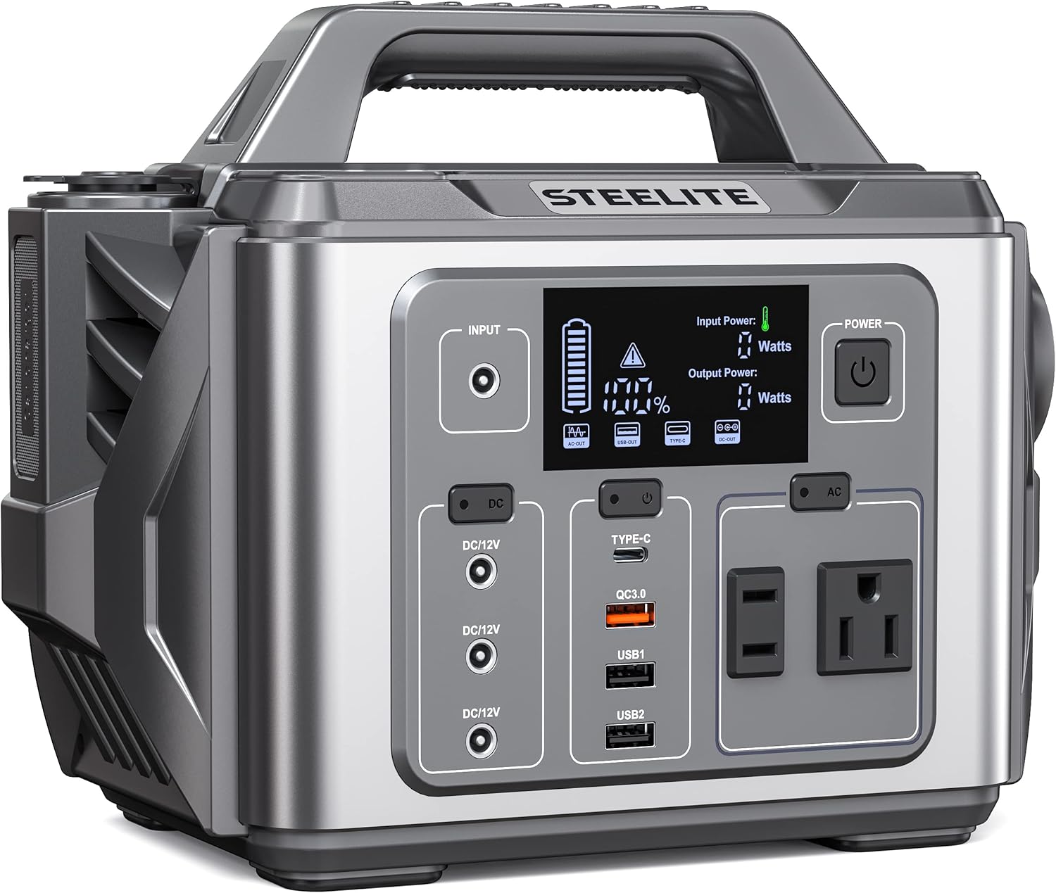 300W Portable Power Station with 296Wh Lithium Battery C640