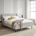 King Size Bed, Shell Gray C562946