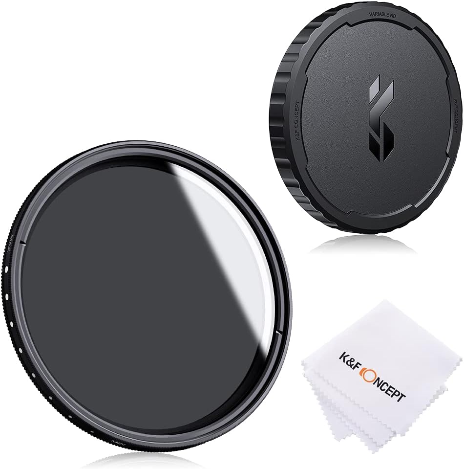 82mm Variable ND Lens Filter & Filter Cap Kit (2 Pcs) V487838