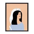 Black Framed Canvas I10803